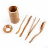 6 Pieces Japanese Ceremonial Bamboo Tea Utensils 6Pcs Chinese Set