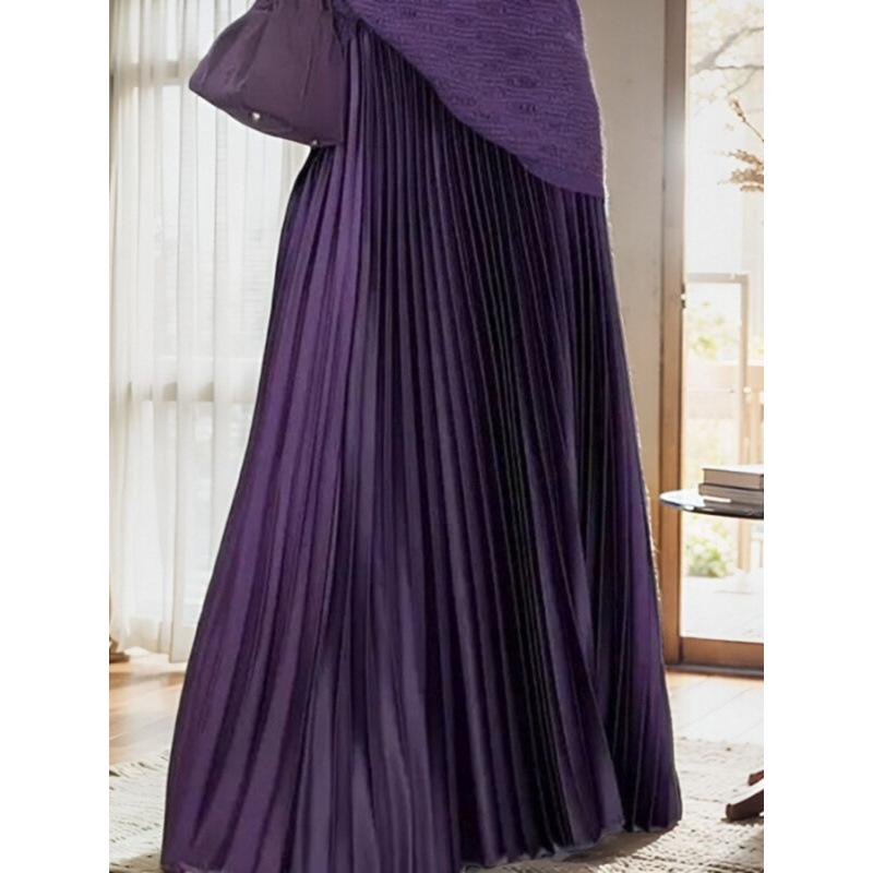 

Casual Versatile Two-Piece Set: Autumn/Winter Style in Pure Color for Commuting L