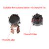 1PC Luxury Fashion Clothing Closures Alloy Swan Rhinestone Button Originality Swan Rhinestone Button Set Alloy Button