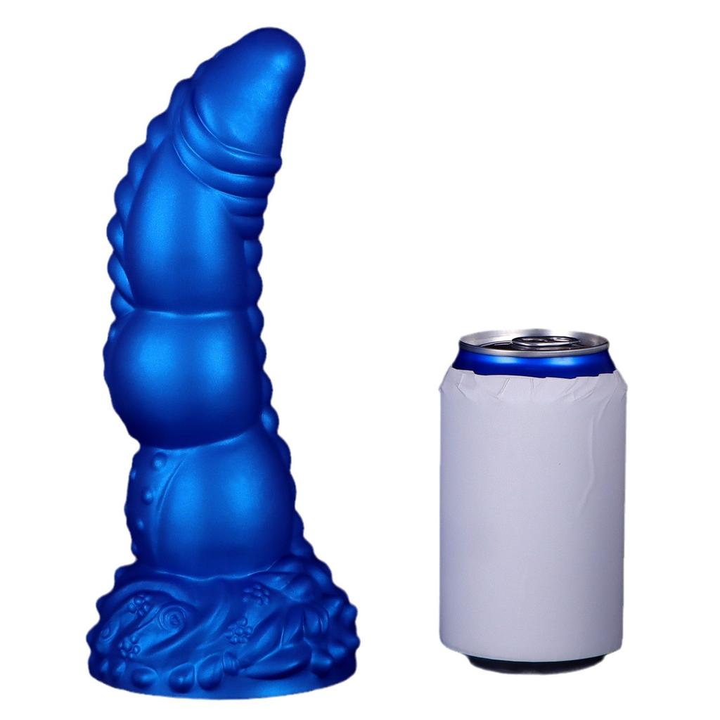 Irregular Simulation Penis Anal Plug Thickening For Male And Female Use Posterior Anal Plug Liquid Silicone Anal Expansion Masturbator