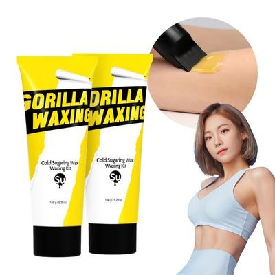 Gorilla Waxing Cold Sugaring Wax Waxing Kit That Doesn't Require Heating
