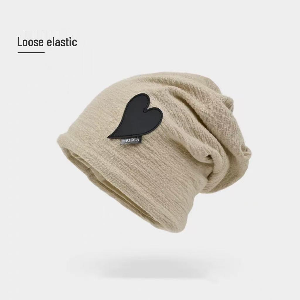 

Women s Versatile Slouchy Beanie – Spring/Fall Windproof, Loose Fit Forehead Protector 56-60cm бежевый