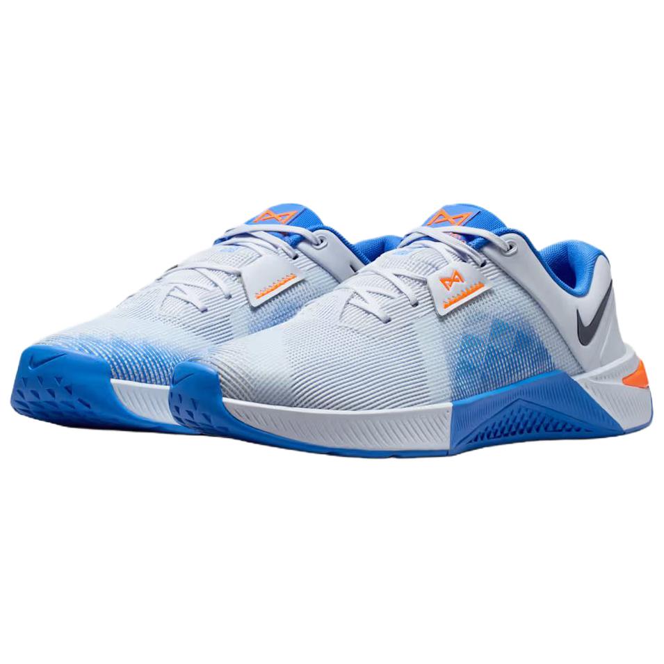 Nike Metcon 10 Pohodlné padnutí Prodyšná Podpora Tréninkové boty Pánské tenisky Modrá Oranžová HJ1875-008