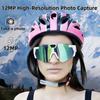 AI Chytré brýle Venkovní Cyklistika Sportovní Větruodolné Ochrana očí Lyžařské brýle Vysoké rozlišení Kamera Fotografování