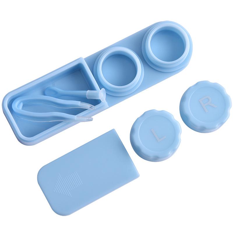 

Портативный минималистичный контейнер для контактных линз и коробка для хранения контактов и очков