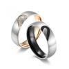 2025 Couple Ring Jewelry Exquisite Jewelry Ring Heart Shaped Couple Ring