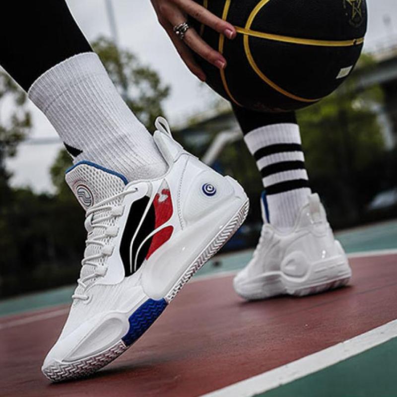 Mesh Couple Basketball Shoes for Men and Women Breathable Wear-resistant Non-slip Comfortable Casual Sports Shoes