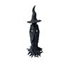 Cracker Barrel Hexe Statue Ornamente Harz Figur Retro Magier Dekor Hexe Heimdekoration Schreibtisch Hexe Halloween Dekor