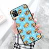 Schwarze Hülle für Xiaomi Poco X6 X4 M5 M6 F5 F6 C65 C55 C50 C51 C40 Pro Redmi 14C A3X 13C 12C 11T 10A 9C Note 7 6 8A Plus H-12 Aggretsuko