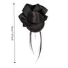 Scrunchie Flower Bun Head Wig Claw Clip Ball Head Wig Korean Style False Hair Pieces  Daily Use