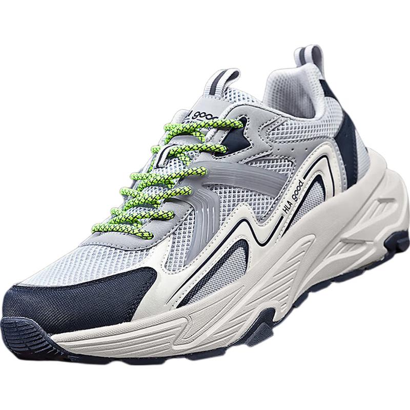 HLA Men s Breathable Mesh Sport Casual Shoes 41