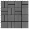 Day and Night - Day and Night WPC Porch Tiles 30x30 Cm 2 M² Gray 22 Units