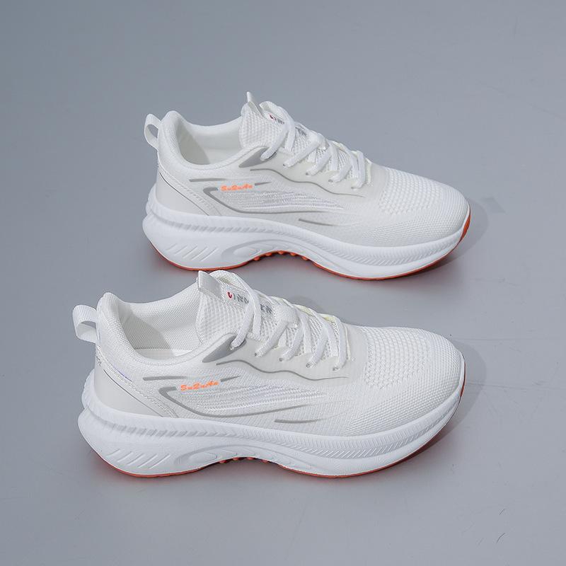 2025 New Fashion Trendy Shoes Flying Woven Breathable Versatile Running Shoes Women's Shoes Lightweight Soft Sole Women's Summer Sports Shoes