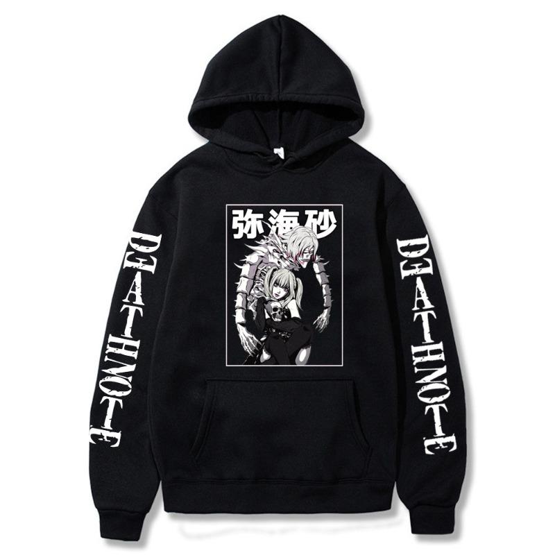 Misa Death Note Japanese Animation Men's Hoodie New Sweatshirt Men Womnen Fashion Pullover Men's Fleece Hoodies