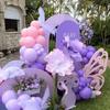 10inch Pink and Purple Latex Balloon Set, Suitable for Weddings, Birthdays, Themed Parties,pre Wedding Parties,family Gatherings