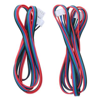 2 Stück Anschlussmotorkabel ABS Licht Tragbar Industriezubehör für 3D-Drucker
