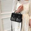 Vintage Fashion Classy Pu Small Tote Bag For Women 2024 Summer Urban Style