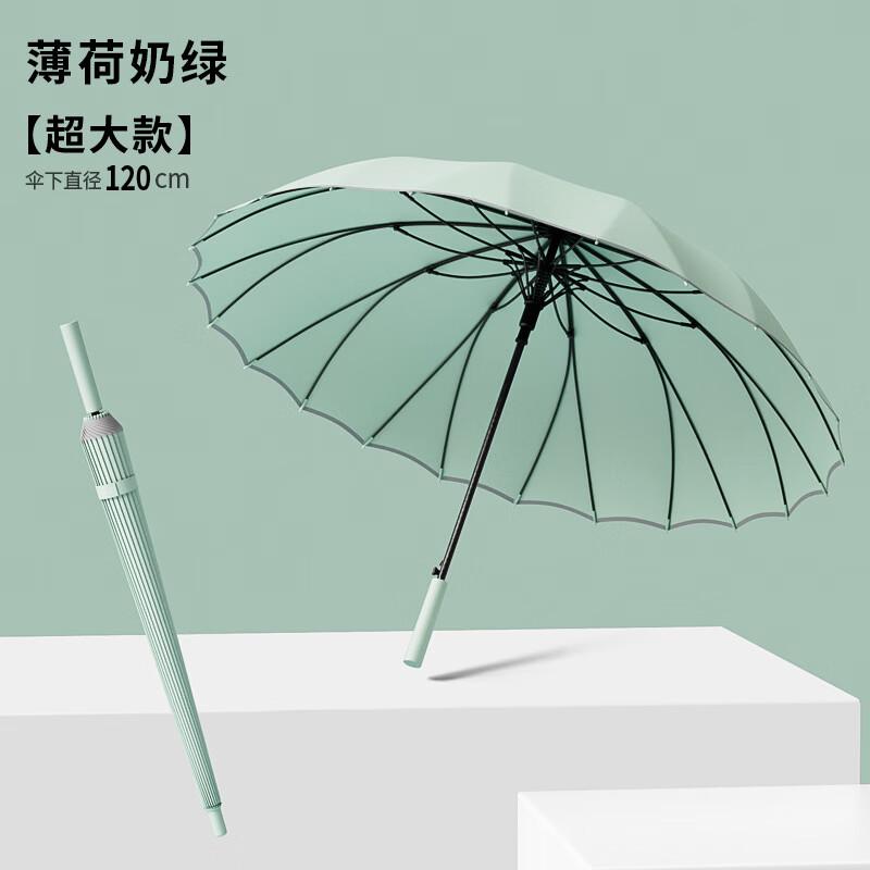 

Hanyou Extra-Large 24-Rib Windproof Long Handle Umbrella