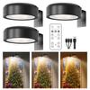 1/2/3Pcs No-Drill Magnetic LED Light Wall Mounted Art Display Light  Night Light