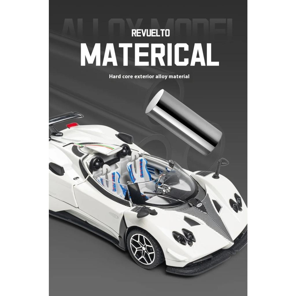 1/32 Pagani Zongta HP Alloy Model Sports Car, Desktop Ornament, The Best Collectible for Car Model Enthusiasts, Halloween Gift