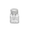 Mini Snap Seal Glass Jar for Seasonings, Coffee, Tea, Candy, and Spices