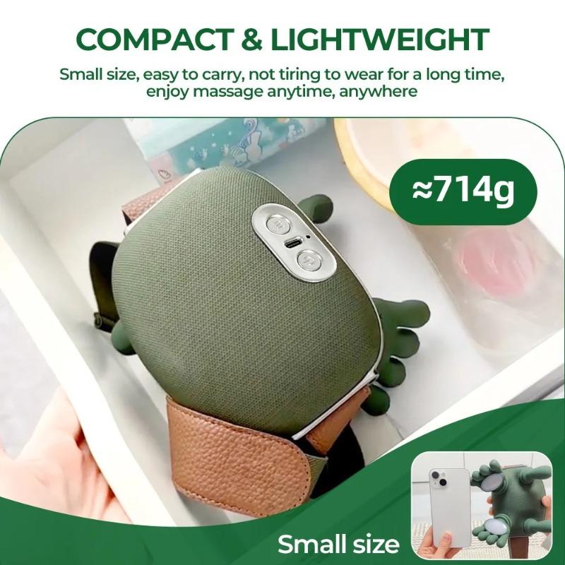 2026 New Bionic Finger Neck Shoulder Massager Wireless Neck Cervical Trapezius 4D Kneading Body Back Hand Massage Shawl Brushless Motor