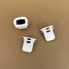 Rear Seat Clips for A4L/A5/A6L/A7/Q7 - White Nylon