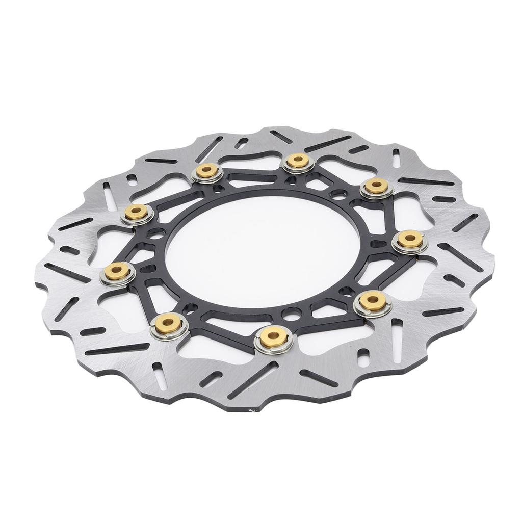Motorcycle Front Brake Disc Rotor Set 267mm Stainless Steel Caliper Adapter Kit Replacement for NMAX125 NMAX155