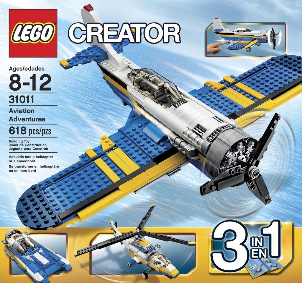 LEGO Creator Aviation Adventures 31011