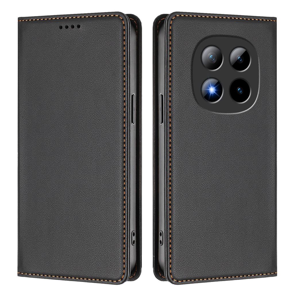Für Xiaomi Poco M8 Pro 5G/Redmi Note 15 Pro+ 5G (Global) Leder Geldbörse Hülle Magnetverschluss RFID-Blockierung Handyhülle