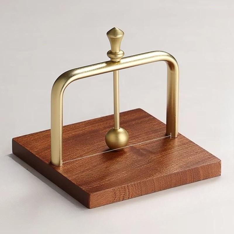 

1Pc Cafe Napkin Holder, Western Restaurant Tissue Holder, Solid Wood Hotel Tissue Holder, Homestay Table Top Tissue Holder золотой
