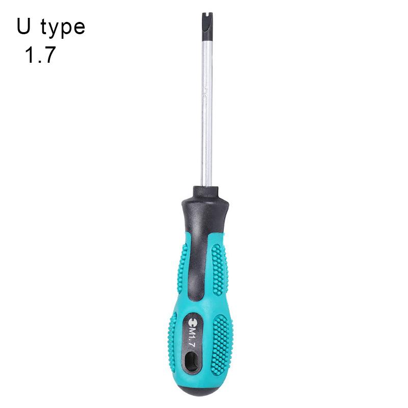 

Многоцелевой инструмент-отвертка с нескользящей ручкой, U-образная Y-образная внутренняя крестовая отвертка, специальные инструменты для ремонта винтов
