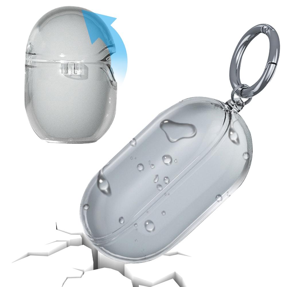 Soft Protective Cover Shockproof Protective Case with Keyring Charging Case Skin Cover for Beats Solo Buds Wireless Earbuds
