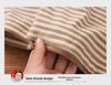 2023 Boys' Half Turtleneck Striped Tops: Warm and Stylish Autumn/Winter Shirts for Kids