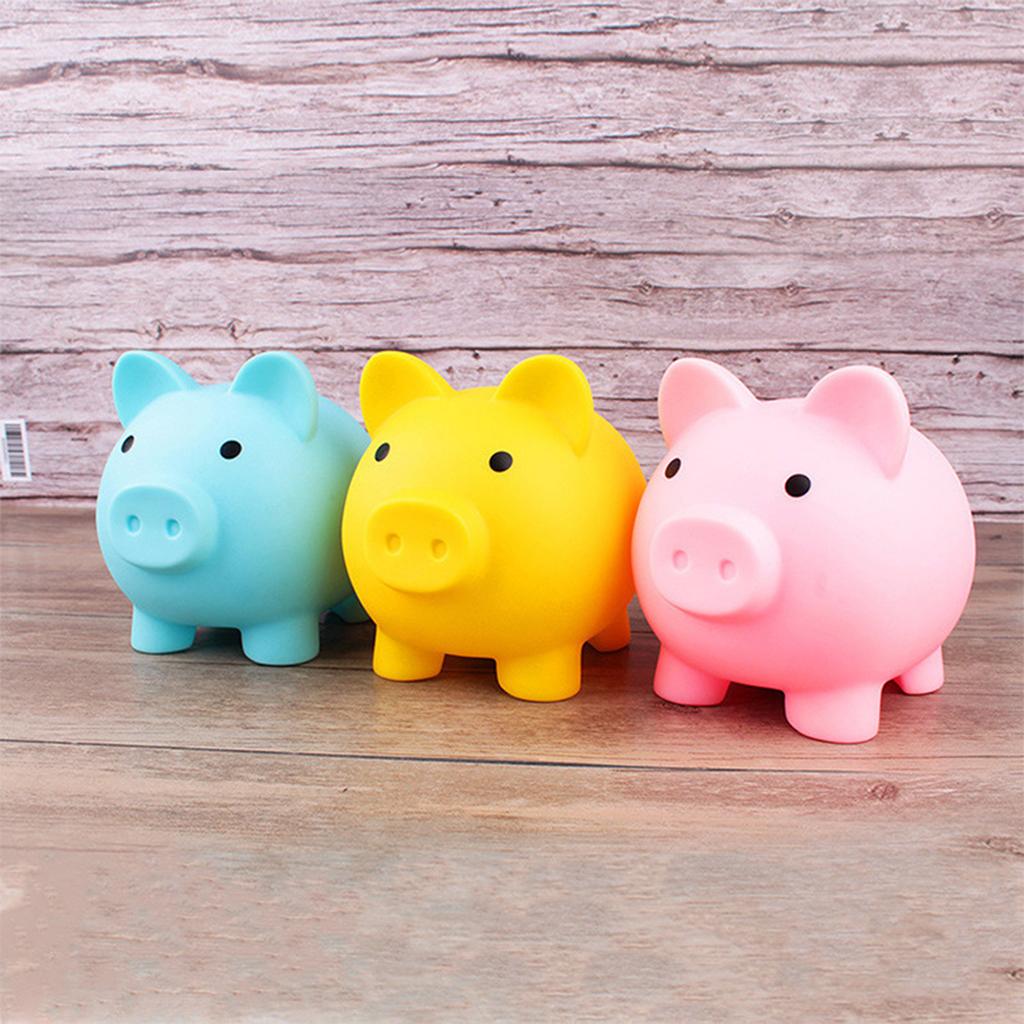 Adorable Creative Piggy Bank Cute Reusable Practical Piggy Bank for Kids Depositing and Taking Money