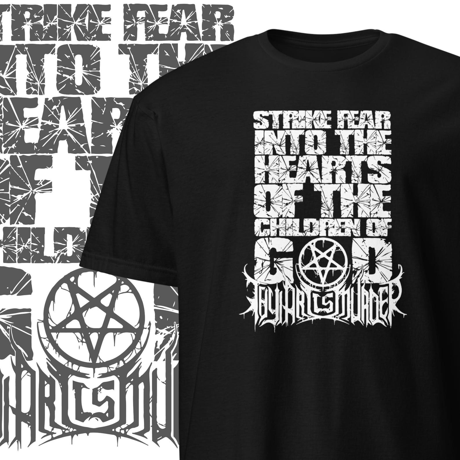 Thy Art Is Murder Lyrics T shirt Deathcore Clothing Unisex Metalhead Streetwear XL