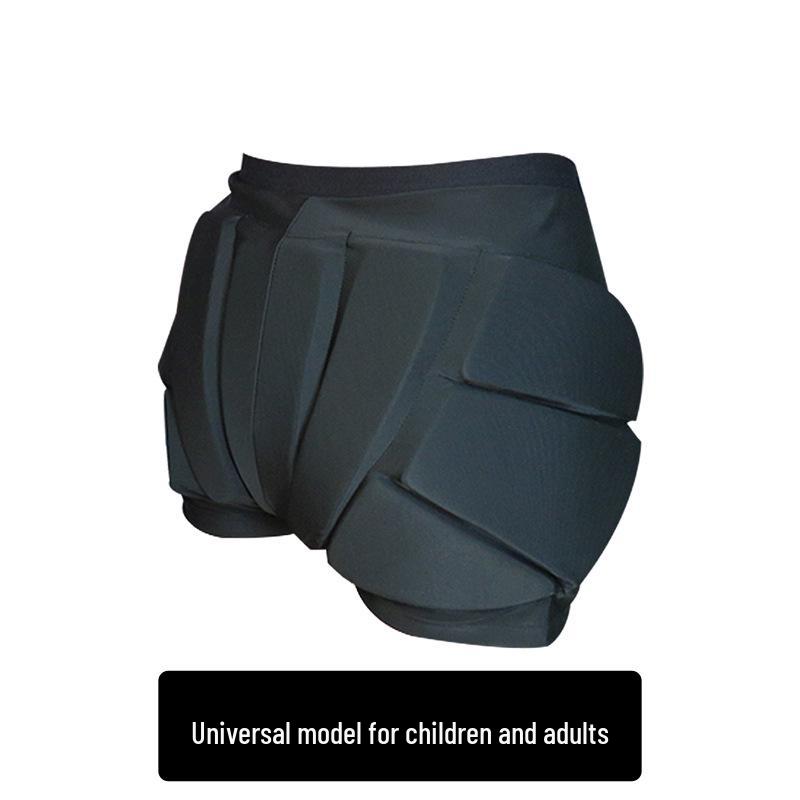 Kids' Lycra Elastic Ski & Skate Protective Shorts