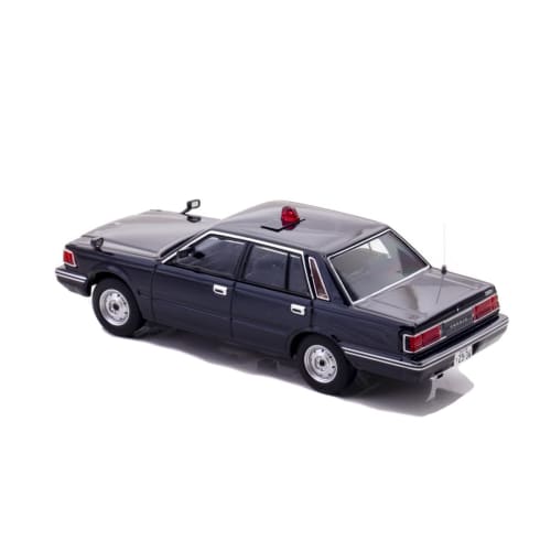 RAI'S 1/43 Scale Nissan Cedric (YPY30 Modified) 1985 Tokyo Metropolitan Police Department Traffic Bureau Traffic Mobile Unit Vehicle (Unmarked, Navy B