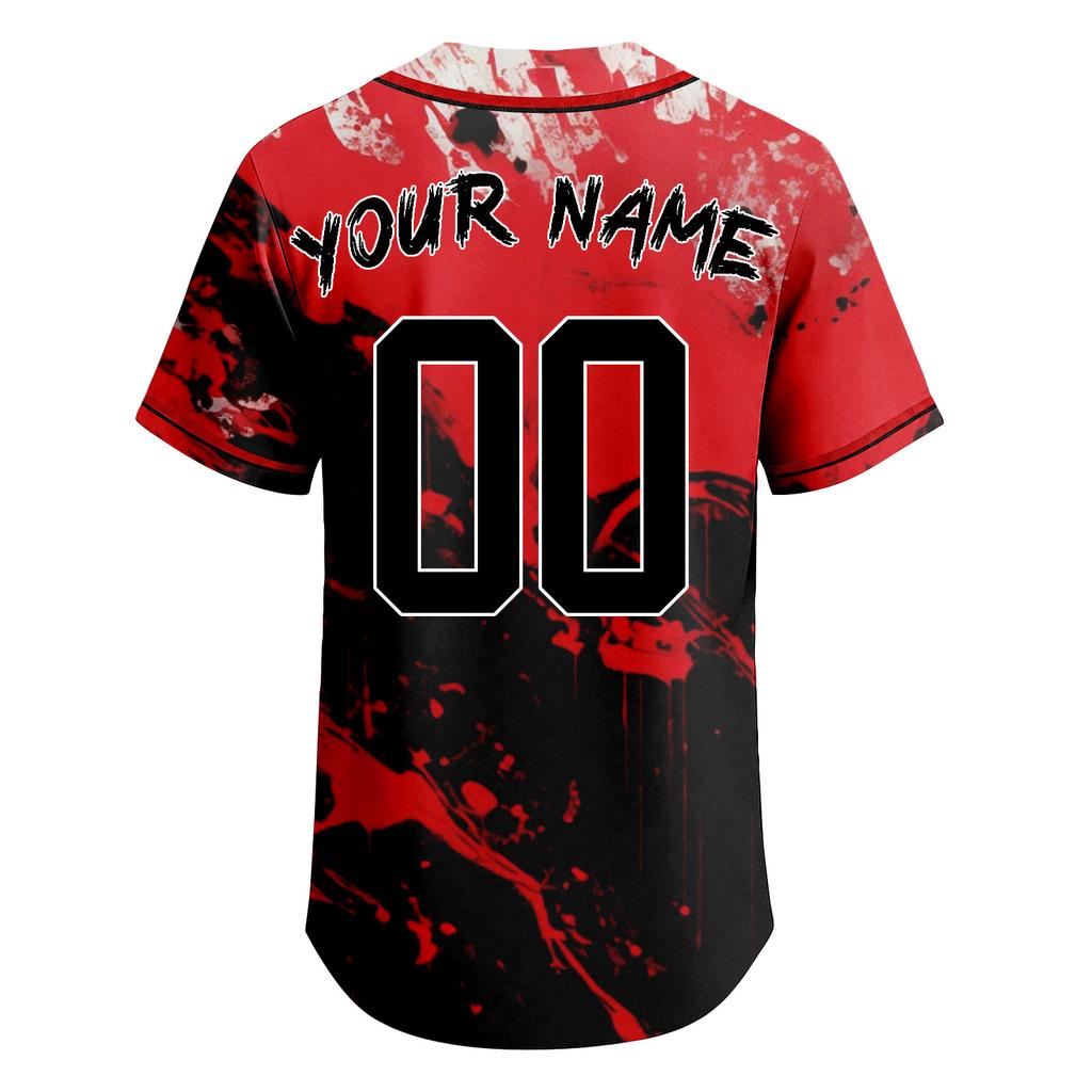 Customizable Baseball for Halloween - Unisex Long Sleeve Sportswear for Men Women and Kids