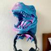 3D-printad Tyrannosaurus Rex Ställ Hörlurar Spelkontroller Ställ Väggfäste 3D Dinosaurie Väggdekor Halloween Heminredning