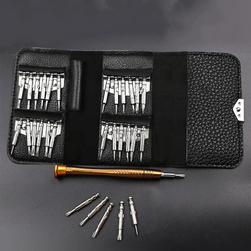 

25 in 1 Mini Precision Screwdriver Magnetic Set Screwdriver Repair Tools Kit For Phone Camera Watch PC
