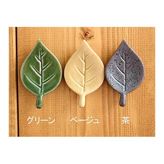 Tableware East Chopstick Rest <Leaf> Green kn003ct06803