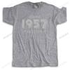 Mens Fashion Cotton T-shirt Men Brand Teeshirt 1957 Limited Edition Funny Tee-shirt Male Summer Tops Brand Clothing