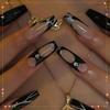 Nail Fashion Handworn Heartshaped Exquisite Classic Pure Wind Nail Style Patch