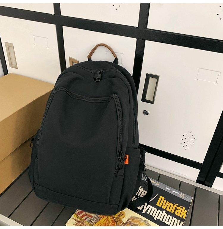Backpack Female Fashion Primary School Students Large Capacity Harajuku Backpack Junior High School Cool Simple Backpack