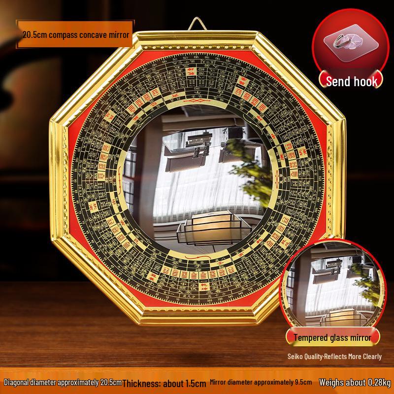 Wypukłe lustro Bagua Tai Chi do dekoracji domu i sklepu