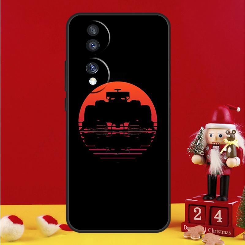 Minimalist F1 Circuit Case For Honor Magic 6 5 Pro 50 70 90 Lite Honor X8b X9b X6 X7 X8 X9 X6a X7a X8a X9a Cover