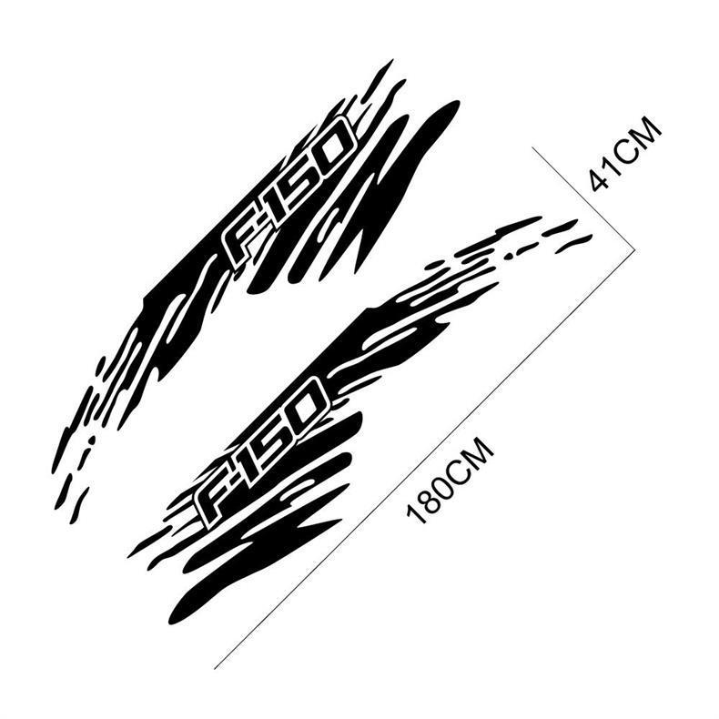 Exclusive Ford Raptor F150 Pickup Body and Trunk Decorative Stickers
