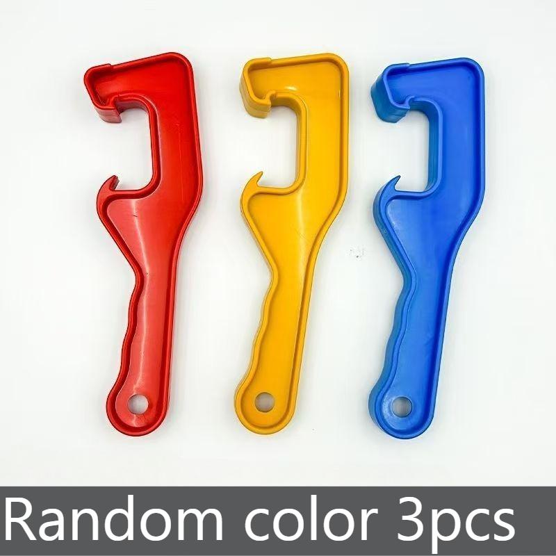 

3pcs Plastic Paint Can Opener | 5-Gallon Paint Can Opening Wrench, Suitable for Household and Industrial Use,Easy-to-Handle Grip