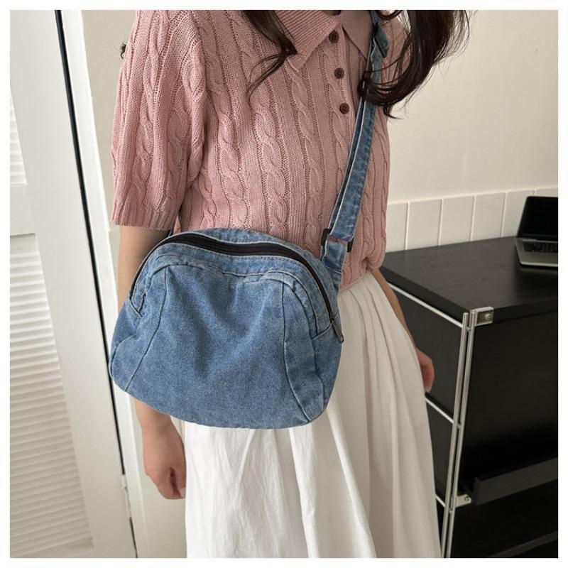 Popular Fashion Denim Shoulder Crossbody Bag Summer New Casual Women's Bag